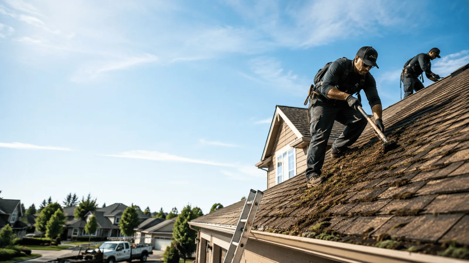 Roof Moss Removal in Arcadia, OK near me